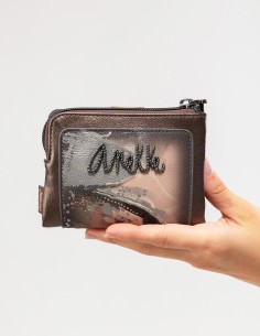 Cartera Pequeña RFID Flexible Anekke Wings 2