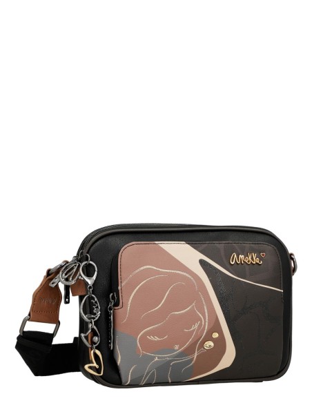 Bandolera 3 Compartimento Anekke Heartbeat