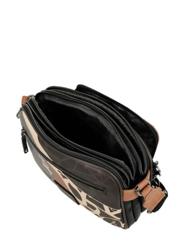 Bandolera 3 Compartiment Anekke Heartbeat