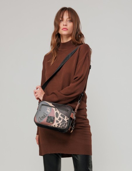 Bandolera 3 Compartiment Anekke Heartbeat