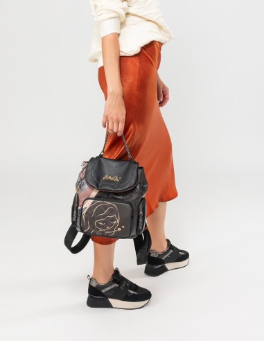 Mochila Con Solapa Anekke Heartbeat