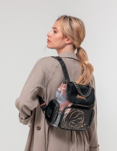 Mochila Com Flap Anekke Heartbeat 2