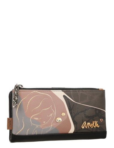 Cartera Gran RFID Flexible Anekke Heartbeat