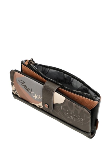 Cartera Gran RFID Flexible Anekke Heartbeat