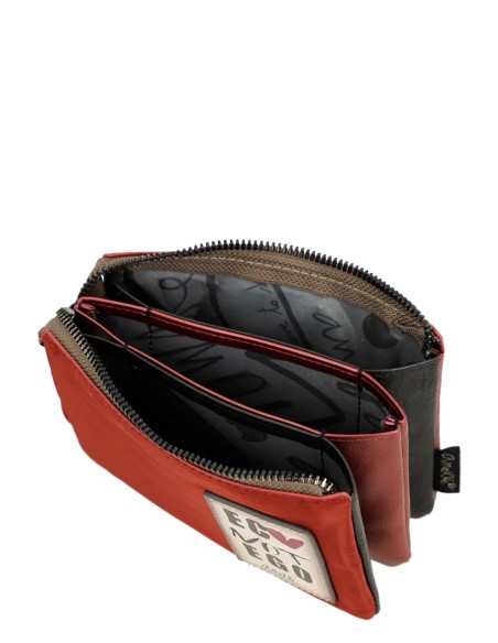 Porta-moedas Triple Compartimento Anekke Imaginary