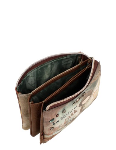 Porta-moedas Triple Compartimento Anekke Core