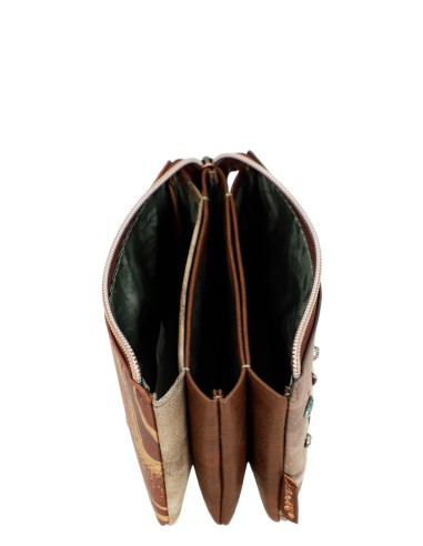 Monedero Triple Compartimento Anekke Core