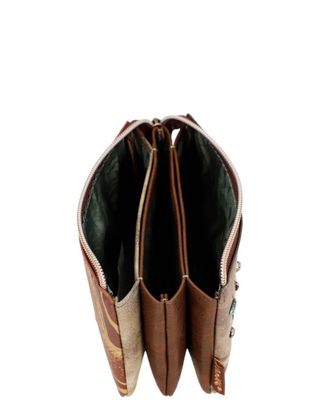 Monedero Triple Compartimento Anekke Core