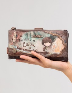 Cartera Grande RFID Flexible Anekke Core