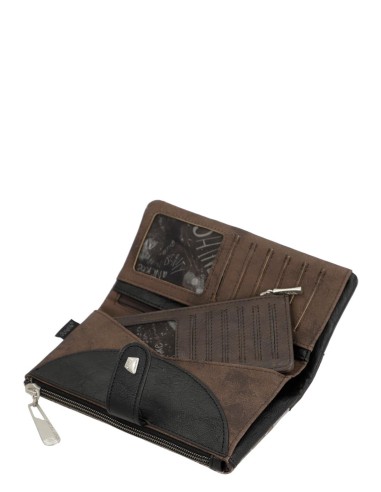 Cartera Flexible Grande RFID Anekke Mantle