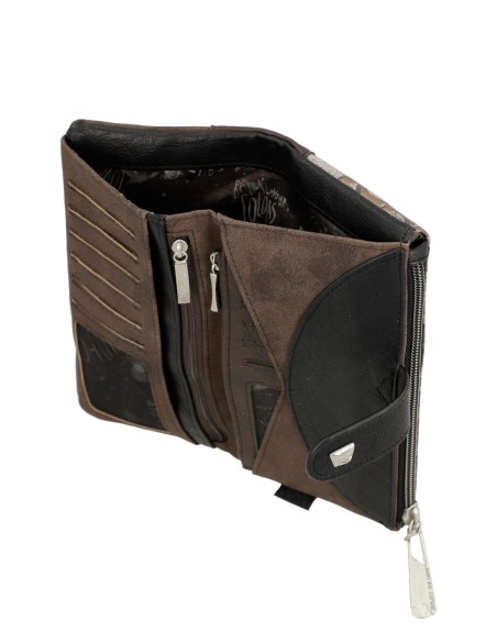 Cartera Flexible Grande RFID Anekke Mantle