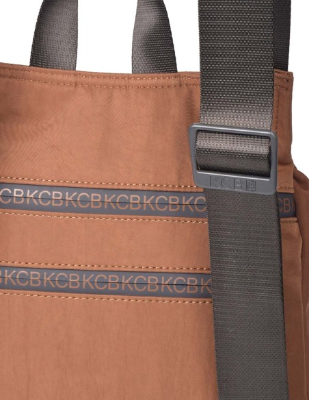 Mochila Antirrobo Grande Marrón KCB - Shine