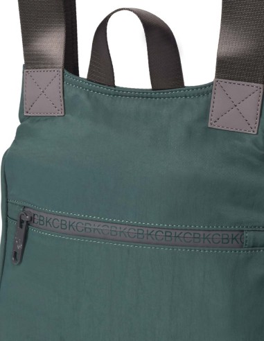 Mochila Antirroubo Grande Verde KCB - Shine