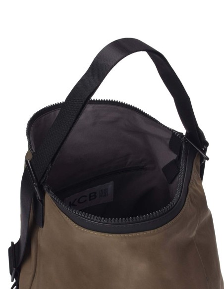 Bolso Convertible en Mochila Khaki KCB - Maze