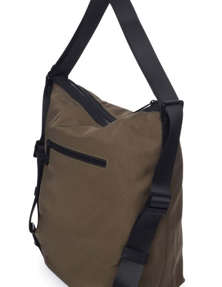 Bolso Convertible en Mochila Khaki KCB - Maze