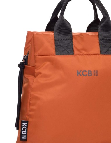 Mochila Vegana Naranja KCB - Puff