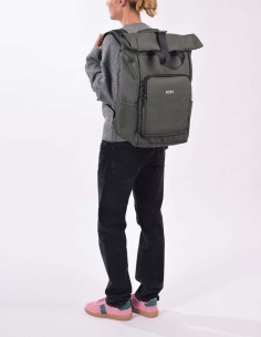 Mochila Grande Antirroubo Caqui KCB - Cube