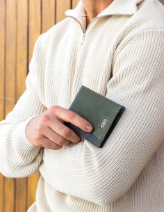 Carteira Americana RFID Munich Bicolor 2