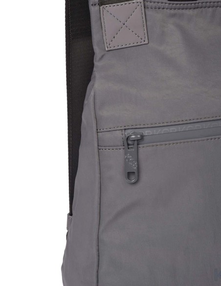 Mochila Antirroubo Pequena Cinzento Kcb - Shine