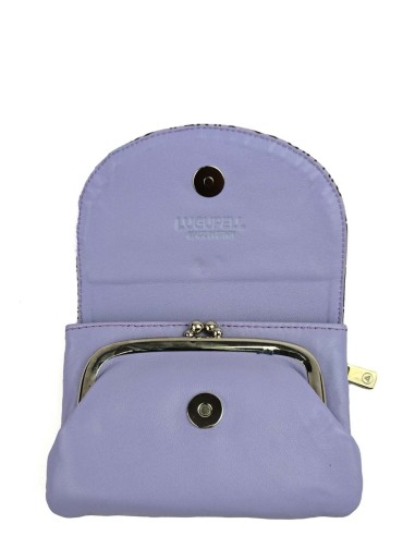 Porta-Moedas Malva com Fecho da Vovó Lugupell Panot
