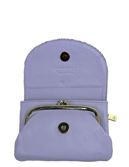 Porta-Moedas Malva com Fecho da Vovó Lugupell Panot