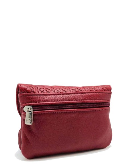 Porta-Moedas Vermelho com Fecho da Vovó Lugupell Panot