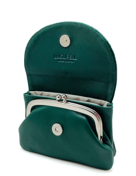 Porta-Moedas Lugupell Panot Emerald com Fecho da Vovó Lugupell Panot