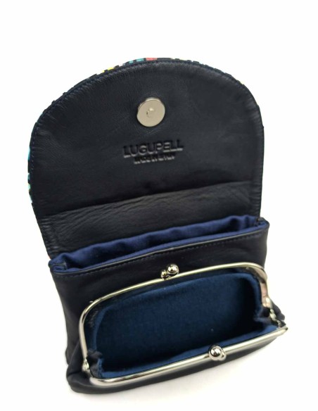Porta-Moedas Azul Escuro com Fecho da Vovó Lugupell Gaudi - Cores