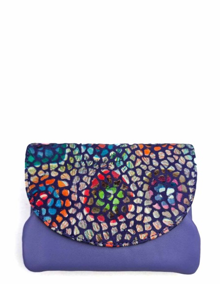 Porta-Moedas Roxo com Fecho da Vovó Lugupell Gaudi - Cores