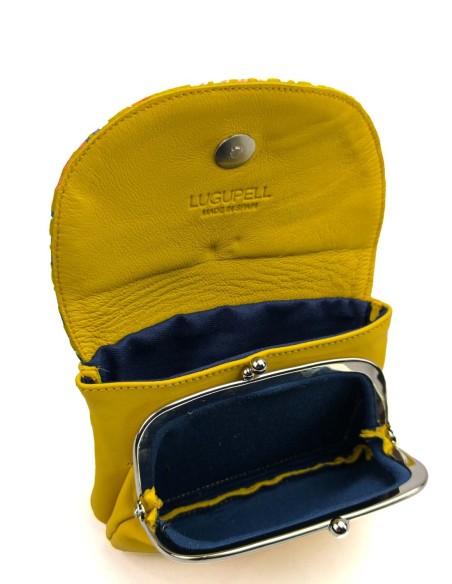 Porta-Moedas Mustard com Fecho da Vovó Lugupell Gaudí - Cores