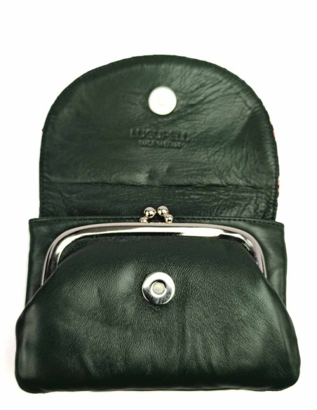 Porta-Moedas Verde Militar com Fecho da Vovó Lugupell Gaudi - Cores