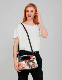 Bolso de Mano con Bandolera Anekke Alma