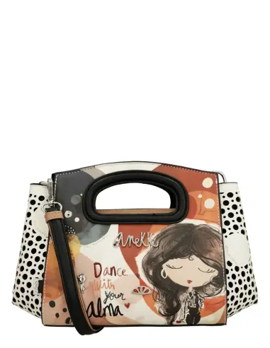 Bolso de Mano con Bandolera Anekke Alma