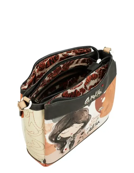 Bandolera 3 Compartimentos Anekke Alma