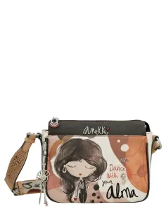 Bandolera Mediana 3 Compartimentos Anekke Alma