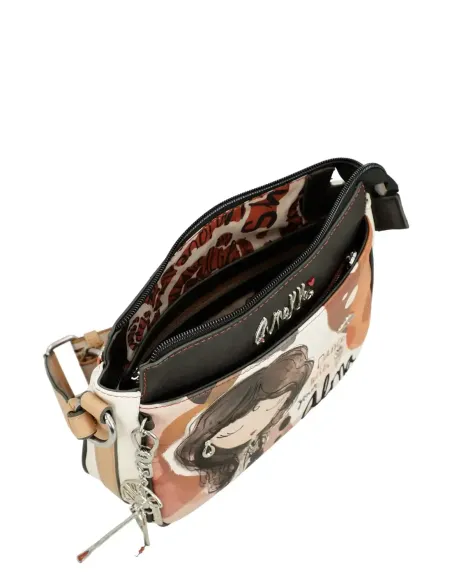 Bandolera Mitjana 3 Compartiments Anekke Ànima