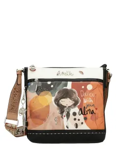 Bandolera con Bolsillo Frontal Alma