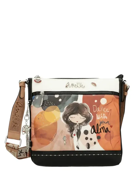 Bandolera con Bolsillo Frontal Alma