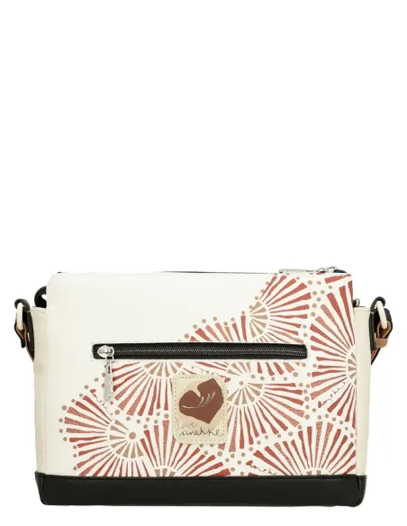 Bandolera Estampada 3 Compartimentos Anekke Alma