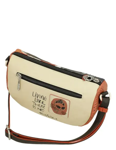 Bandolera Feminina Ovalada Anekke Alma