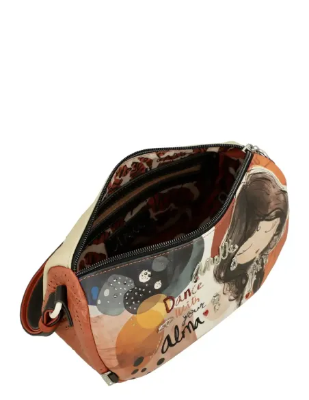 Bandolera Feminina Ovalada Anekke Alma