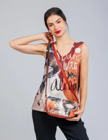 Bandolera Feminina Ovalada Anekke Alma