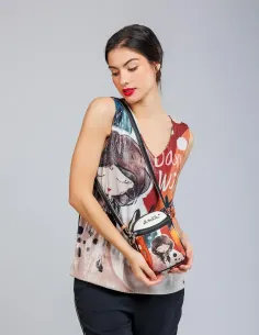 Mini Bandolera Ovalada Anekke Alma