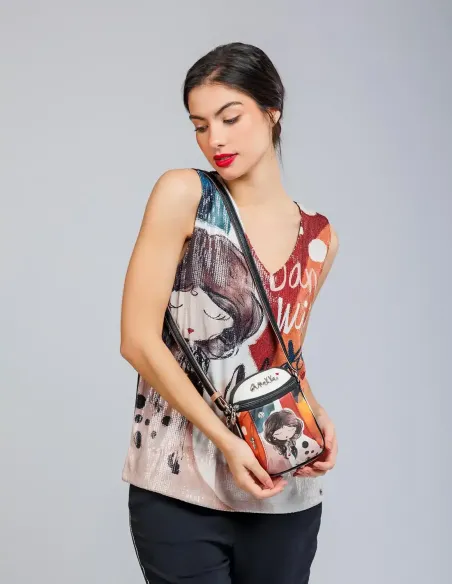 Mini Bandolera Ovalada Anekke Ànima