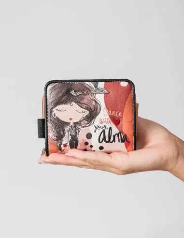 Carteira Pequena RFID Anekke Alma