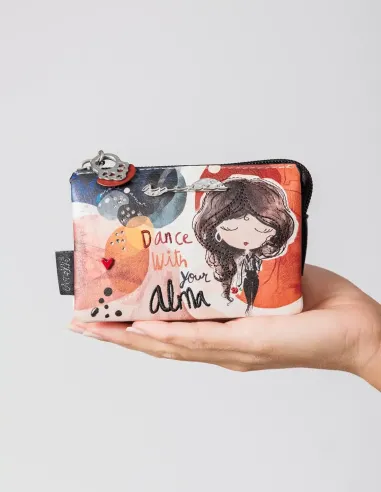 Porta-moedas 3 Compartimentos Anekke Alma