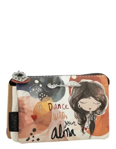 Porta-moedas 3 Compartimentos Anekke Alma