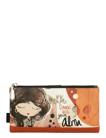 Cartera Gran Flexible RFID Anekke Ànima