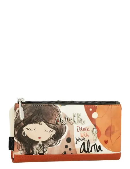 Cartera Gran Flexible RFID Anekke Ànima