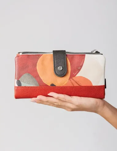 Cartera Gran Flexible RFID Anekke Ànima